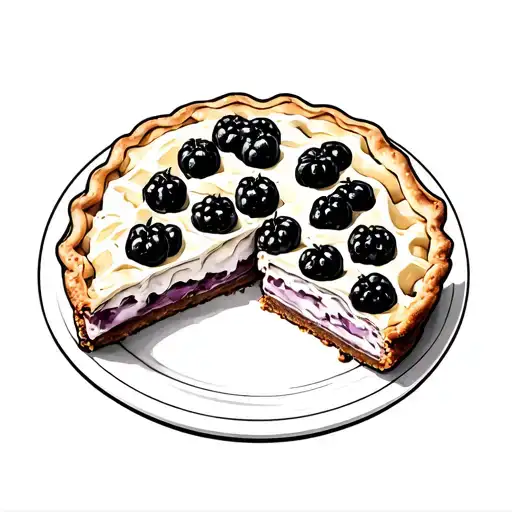 Make a pie tattoo design idea