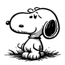 Snoopy tattoo design idea