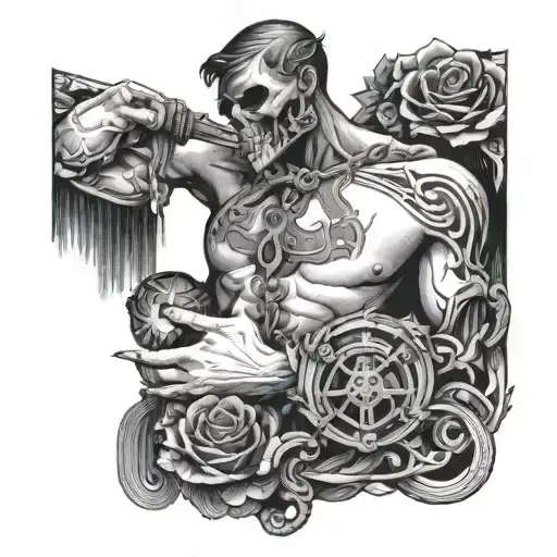 Bdsm tattoo design idea