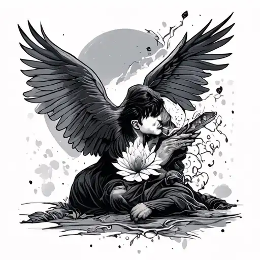 finding his purpose tattoo design idea