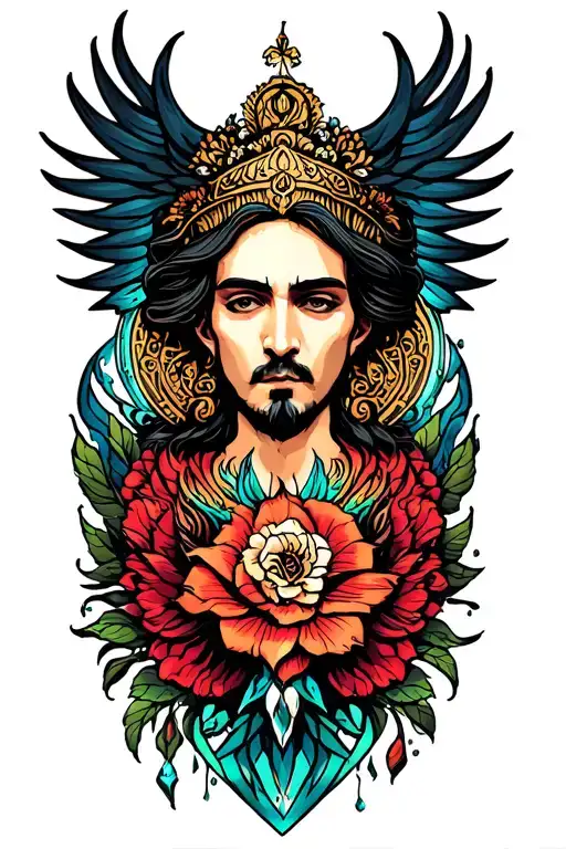 God glory revealed  tattoo design idea