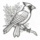 cardinal virtues tattoo design idea