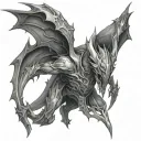 Aatrox tattoo design idea