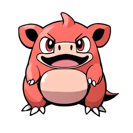 Slowpoke Pokemon tattoo design idea