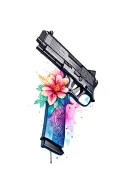 glock 19 tattoo design idea