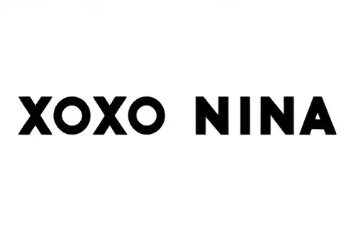 "XOXO NINA" tattoo design idea