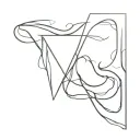 letters inlcude J,M,G,V tattoo design idea