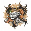 tamil word munchi tattoo design idea