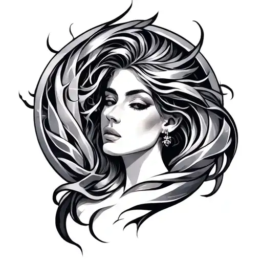 Silver Lining tattoo design idea