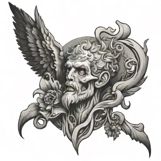 God Wills tattoo design idea
