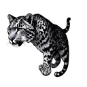 snow leopard tattoo design tattoo design idea