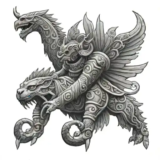 annunaki tattoo design idea