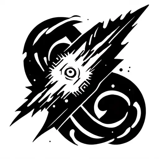 Halley comet tattoo design idea