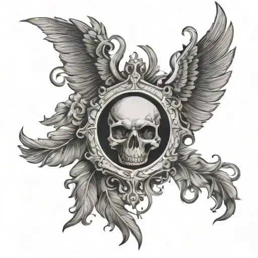 Veritas Aequitas tattoo design idea