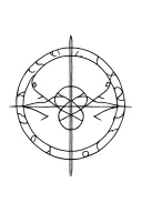 Calm to my Chaos Symbol tattoo design idea