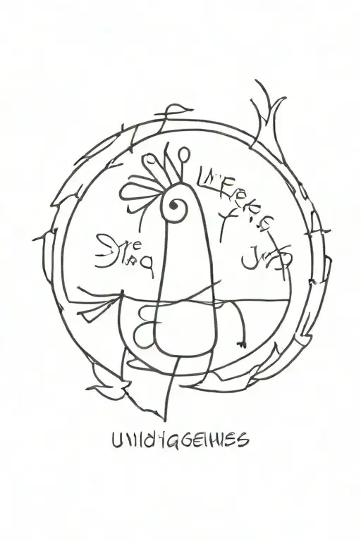 quote 'Embrace your weirdness appreciate your uniqueness' tattoo design idea