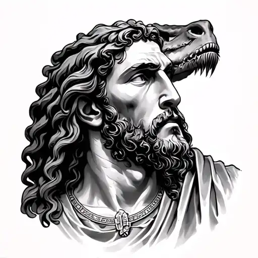 Ave Christus Rex tattoo design idea