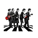 Abbey Road tattoo design idea