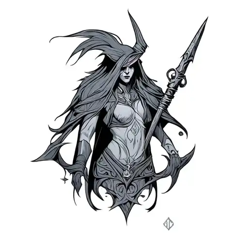 Dnd tattoo design idea
