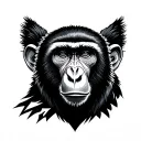 ARCTIC MONKEYS tattoo design idea