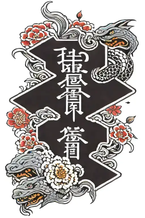 street sign tattoo design idea