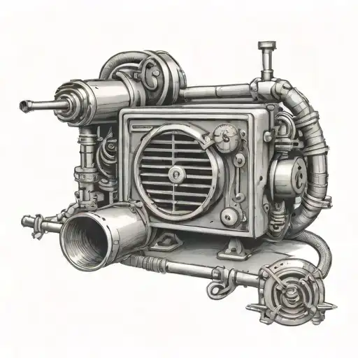 hvac tattoo design idea