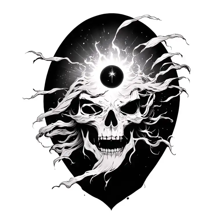 a phoniex rising with the lyrics No amount of self-sought fury will bring back the glory of innocence tattoo design idea