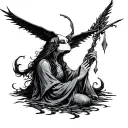 Practical Magic The Gathering tattoo design idea