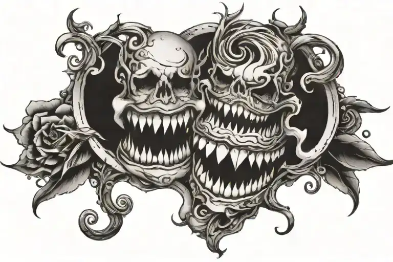 the smile that you gave me even when you felt like dying tattoo design idea