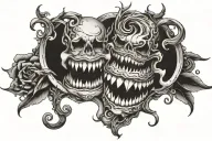 the smile that you gave me even when you felt like dying tattoo design idea