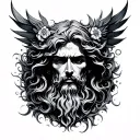 God First tattoo design idea