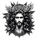 God First tattoo design idea