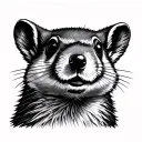 marmot tattoo design idea