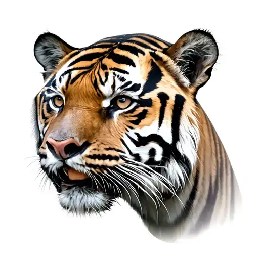 bengal tiger tattoo design idea