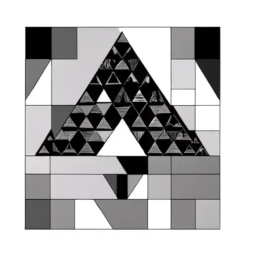 How many triangles are there in each square of the gate of the west doors 5 and 55 with the sum of 85 to 55 which are re tattoo design idea