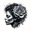 overthinking tattoo design idea