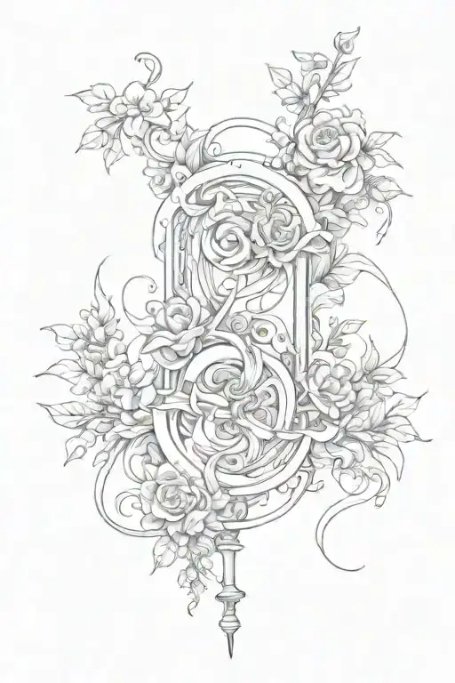 everything happens for a reason on spine tattoo tattoo design idea