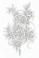 everything happens for a reason on spine tattoo tattoo design idea