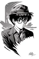 Detective Conan tattoo design idea