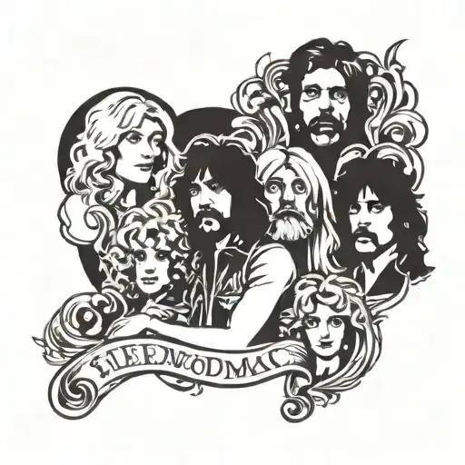 Fleetwood Mac tattoo design idea