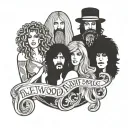 Fleetwood Mac tattoo design idea