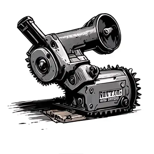 saw movie tattoo design idea