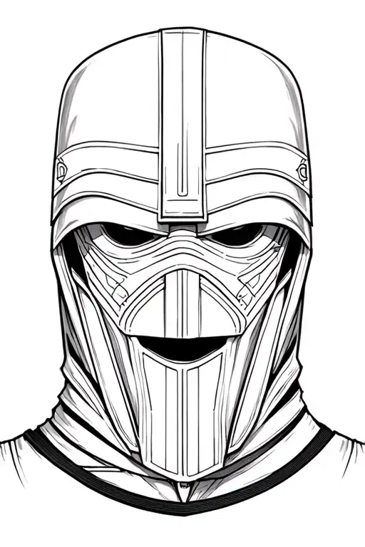 Sith Lord revan mask mixed tattoo design idea