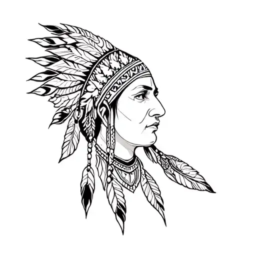 native tattoo tattoo design idea