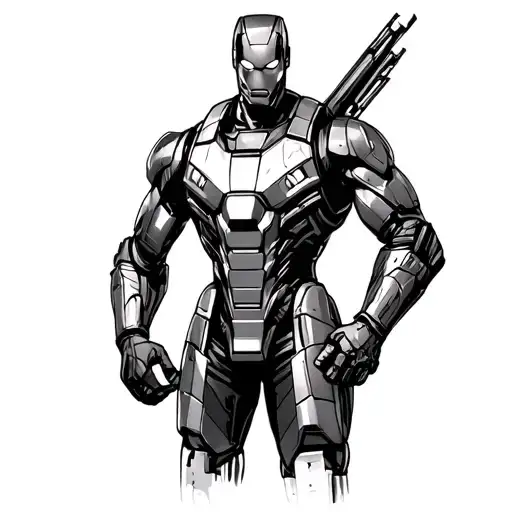 real steel movie characters tattoo design idea