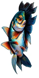 mutton snapper tattoo design idea