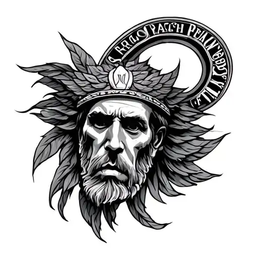 Strength of San Carlos in Perote, Veracruz tattoo design idea