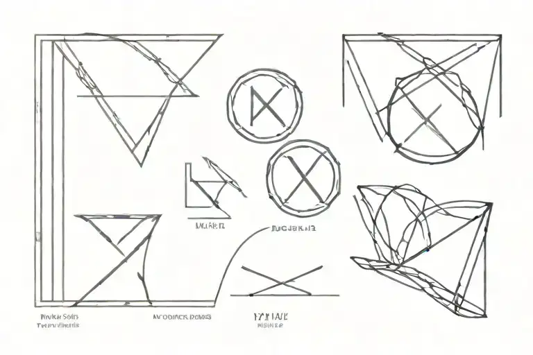 roman numerals tattoo design idea