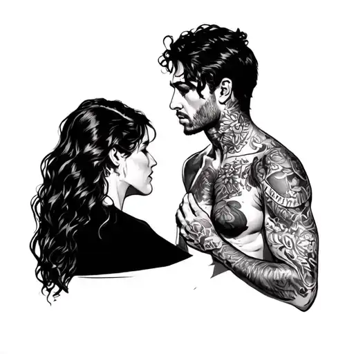 cuckold watching his partner's tattoo design idea