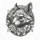 ratatoskr tattoo design idea